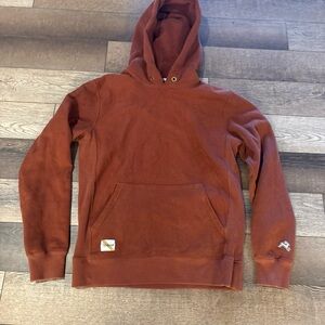 Tracksmith Brick Red Hoodie